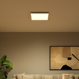 Philips Hue LED-panel White & Color Ambiance Surimu, 60x60cm, zatemnjen, Bela, Dnevna soba / jedilnica, Aluminij, Sodobni