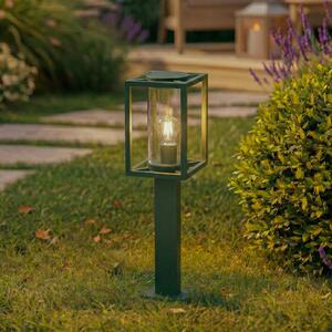 Lucande svetilka Ferda, 60 cm, zelena, IP44, zatemnjen, Zelena, Aluminij, Sodobni