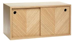 HübschHübsch - Herringbone Shelf Natural Hübsch