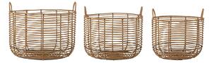 BloomingvilleBloomingville - Mekkel Basket 3 pcs. Nature Bloomingville