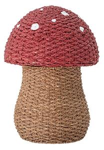 BloomingvilleBloomingville - Corintha Basket w/Lid Seagrass Red Bloomingville