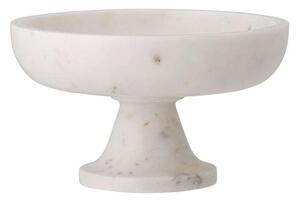 BloomingvilleBloomingville - Eris Pedestal Bowl White Marble Bloomingville