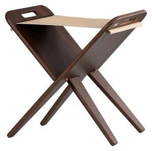 Piet HeinPiet Hein - Klaburet Stool Walnut/Nature Piet Hein