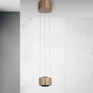 Paul Neuhaus LED obesna svetilka Q-Stretto, bronasta, 14,5 cm, zatemnjen, Bronasta / starinska medenina, Dnevna soba / jedilnica, Kovina, Sodobni