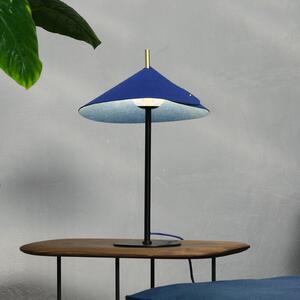 OSRAM namizna svetilka Decor Flip, modra, filc, G9, nastavljiva, Modra, Dnevna soba / jedilnica, Kovina