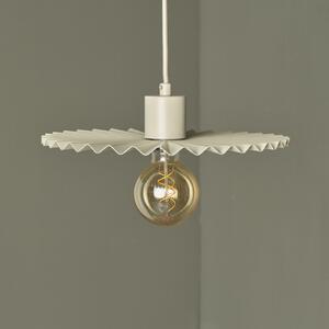 OSRAM viseča svetilka Decor Plissee, bež, jeklo, E27, zatemnjen, Bež, Dnevna soba / jedilnica, Kovina, Sodobni