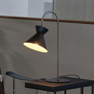 OSRAM namizna svetilka Decor Waist, jeklo, črna, E27, Črna, Dnevna soba / jedilnica, Kovina, Sodobni