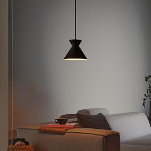 OSRAM viseča svetilka Decor Waist, jeklo, črna, E27, zatemnjen, Črna, Dnevna soba / jedilnica, Kovina, Sodobni