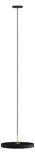 UMAGE LED viseča svetilka Asteria Plus Medium črna Ø 43 cm CCT, zatemnjen, Črna, Dnevna soba / jedilnica, Kovina, Dizajn