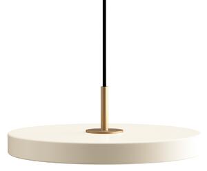 UMAGE LED viseča svetilka Asteria Plus Mini, biserno bela Ø 31 cm CCT, zatemnjen, Bež, Dnevna soba / jedilnica, Kovina, Dizajn