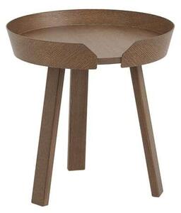 MuutoMuuto - AOkrogla Coffee Table Small Stained Temno Rjava Muuto