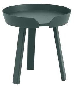 MuutoMuuto - AOkrogla Coffee Table Small Temno Zelena Muuto