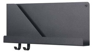 MuutoMuuto - Folded Shelves 51x22 Black Muuto