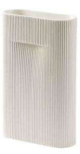 MuutoMuuto - Ridge Vase H35 Off Bela Muuto