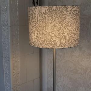 PR Home Stojna svetilka Amy, Eldertree zelena/siva, višina 150 cm, E27, Siva, Dnevna soba / jedilnica, Tkanine / tekstil