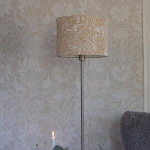 PR Home Stojna svetilka Amy, rumena/siva, višina 150 cm, tekstil, E27, Siva, Dnevna soba / jedilnica, Tkanine / tekstil