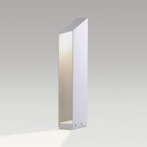 MARSET LED-sokel Domus, višina 55 cm, bela, aluminij, zatemnjen, Bela, Aluminij, Dizajn