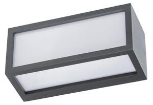 G & L Handels GmbH Zunanja stenska svetilka 400157, antracit, aluminij, dolžina 25,2 cm, IP54, Črna, Aluminij