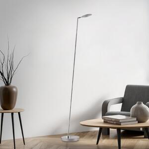 Paul Neuhaus LED-stojna svetilka Akku-Bente, siva, CCT, USB-C, zatemnjen, Kovinska, Študija / pisarna, Kovina, Sodobni