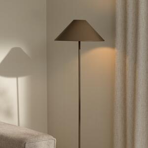 Globen Lighting Stojna svetilka Cannes, rjava, kovina, 140 cm, Rjava / rjasta, Dnevna soba / jedilnica, Kovina, Skandinavski