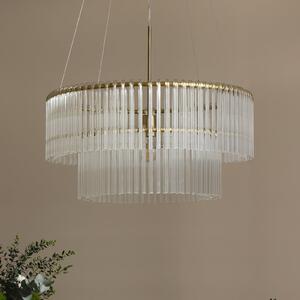 Globen Lighting viseča svetilka HOOK 60, steklo, prozorno, zatemnjen, Prozorna, Dnevna soba / jedilnica, Steklo, Dizajn