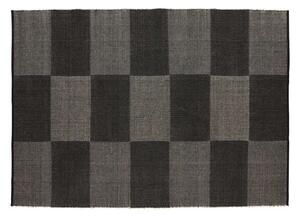 HAYHAY - Check Rug Large Check 170x240 Black HAY