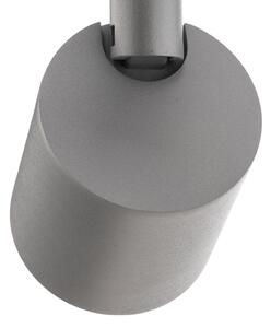 Ivela LED-žaromet Perfetto Puro, 3-fazni srebrni 930, Kovinska, Hodnik, Kovina, Sodobni
