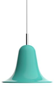 Verpan viseča svetilka Pantop, svetlo modro-zelena, Ø 23 cm, E14, zatemnjen, Zelena, Dnevna soba / jedilnica, Kovina, Dizajn