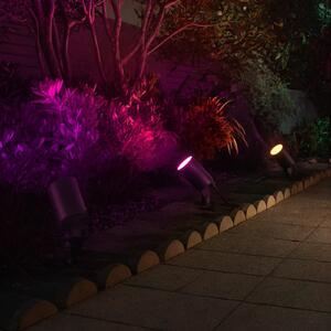 Hama Smart LED-zemeljski žarek, črn WLAN, IP65 RGBW dim, zatemnjen, Črna, Plastika, Sodobni