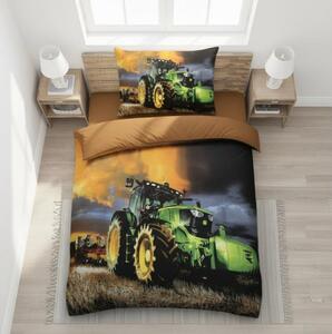 3D posteljnina iz mikrosaten TRACTOR FORCE pisana Dimenzije posteljnine: 70 x 90 cm | 140 x 200 cm
