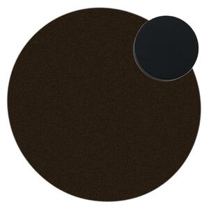 Knikerboker LED stenska svetilka Pois, rjava, Ø 25 cm, z možnostjo zatemnitve, zatemnjen, Rjava / rjasta, Dnevna soba / jedilnica, Kovina, Dizajn