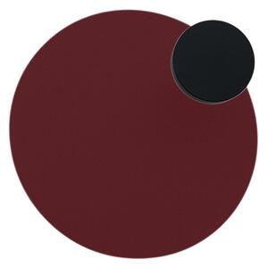 Knikerboker LED stenska svetilka Pois, temno rdeča, Ø 25 cm, z možnostjo, zatemnjen, Rdeča, Dnevna soba / jedilnica, Kovina, Dizajn
