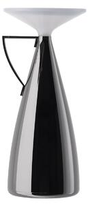 Kartell LED-akumulatorska namizna svetilka Camomille, temno siva, dim., zatemnjen, Siva, Dnevna soba / jedilnica, Plastika, Dizajn
