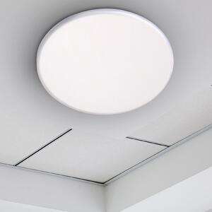 Näve LED vgradna svetilka Suma, Ø 21,5 cm, bela, z možnostjo zatemnitve, IP44, zatemnjen, Bela, Kopalnica, Plastika, Vgradne svetilke okrogle