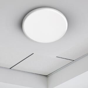 Näve LED vgradna svetilka Suma, Ø 15,5 cm, bela, z možnostjo zatemnitve, IP44, zatemnjen, Bela, Kopalnica, Plastika, Vgradne svetilke okrogle
