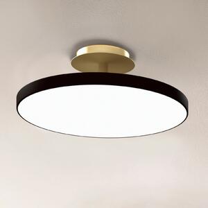 UMAGE LED stropna svetilka Asteria UP PLUS, črna, Ø 60 cm, CCT, zatemnjen, Črna, Dnevna soba / jedilnica, Kovina, Dizajn