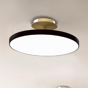 UMAGE LED-stropna svetilka Asteria UP PLUS, črna, Ø 43 cm, CCT, zatemnjen, Črna, Dnevna soba / jedilnica, Kovina, Dizajn