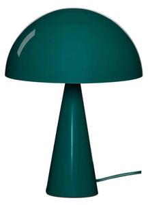 Hübsch HÜBSCH Namizna svetilka Mush Mini, temno zelena, višina 34 cm, Zelena, spalnica, Kovina, Sodobni
