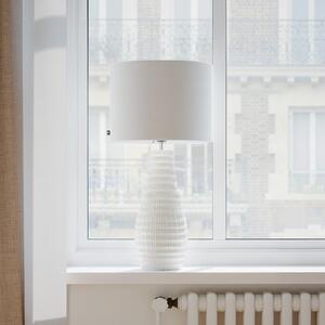 By Rydéns Rydens namizna svetilka Bartha, krem/bež, višina 74 cm, Bež, Dnevna soba / jedilnica, Keramika