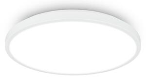 Briloner LED stropna svetilka Kaida, bela, Ø 30 cm, EEK A, 4.000 K, Bela, Študija / pisarna, Kovina
