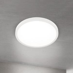 ORION LED stropna svetilka Disc, bela Ø 40 cm, CCT, kovina/plastika, zatemnjen, Bela, Dnevna soba / jedilnica, Aluminij, Sodobni