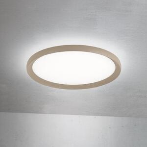 ORION LED stropna svetilka Kant, Ø 40 cm, kaki, CCT kovina/plastika, zatemnjen, Zelena, Dnevna soba / jedilnica, Aluminij, Sodobni