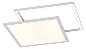 LucandeLucande - Senan LED Square Stropna Svetilka CCT Srebrna Lucande