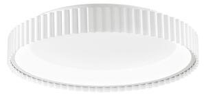 Luce Ambiente Design LED stropna svetilka Niike, bela, Ø 40 cm, kovina, CCT, Bela, Dnevna soba / jedilnica, Kovina, Sodobni
