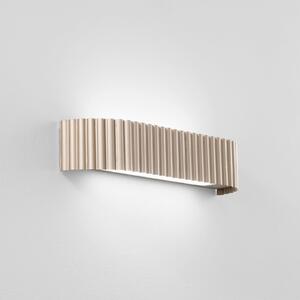 Luce Ambiente Design LED stenska svetilka Niike, zlata barva, širina 40 cm, kovina, CCT, Zlata / medeninasta, Dnevna soba / jedilnica, Kovina, Sodobni