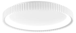 Luce Ambiente Design LED stropna svetilka Niike, bela, Ø 50 cm, kovina, CCT, Bela, Dnevna soba / jedilnica, Kovina, Sodobni