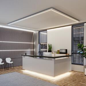 Paulmann LED trak MaxLED 500 osnovni komplet, 3 m, srebrn, CCT, zatemnjen, Kovinska, Dnevna soba / jedilnica, Plastika, Sodobni