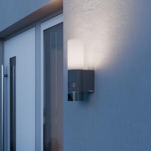 STEINEL LED-senzorska svetilka L 625 CAM SC, kamera, IP44, Siva, Aluminij, Sodobni