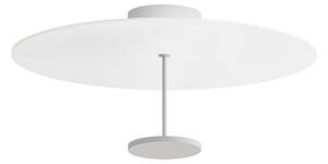 Linea Light LED stropna svetilka Stilo_S, bela, Ø 55 cm, zatemnjen, Bela, Dnevna soba / jedilnica, Aluminij, Sodobni