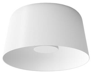 Linea Light LED stropna svetilka Delfi_S, bela, Ø 35 cm, kovina, zatemnjen, Bela, Dnevna soba / jedilnica, Aluminij, Sodobni